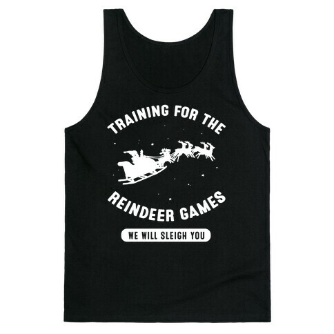 Training for the Reindeer Games Tank Top