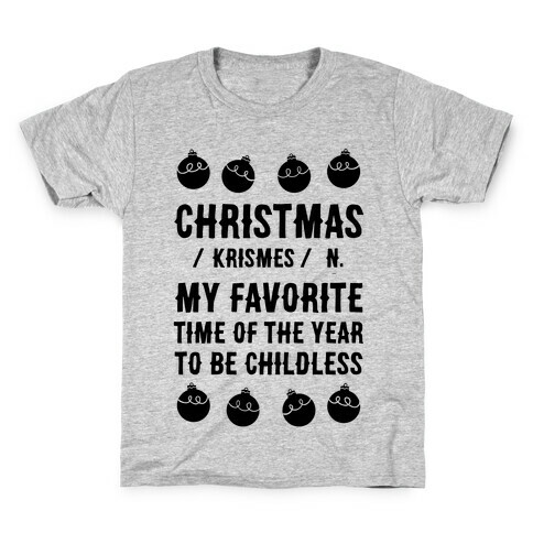 Christmas Definition Kids T-Shirt