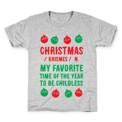 Christmas Definition Kids T-Shirt