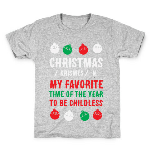 Christmas Definition Kids T-Shirt
