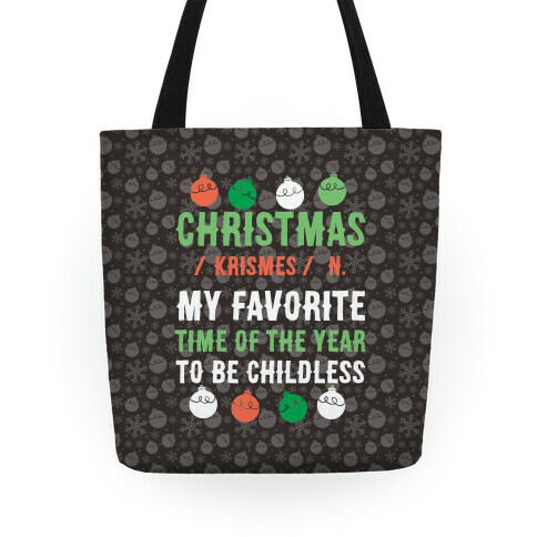 Christmas Definition Tote