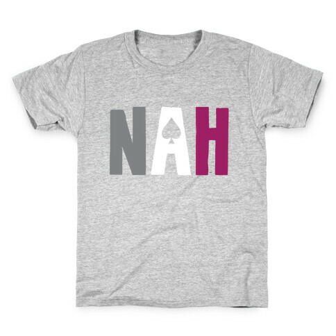 Nah- Asexual Pride Kids T-Shirt