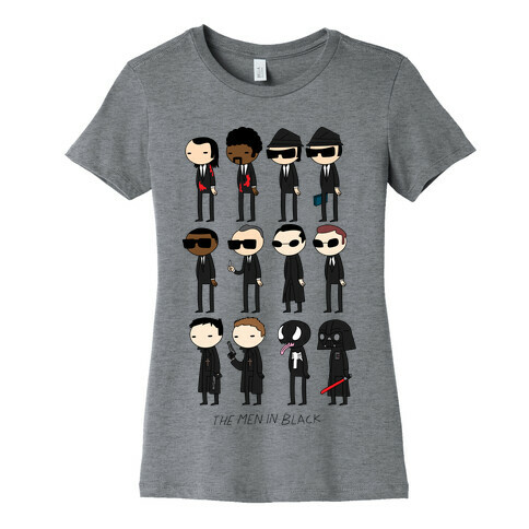 THE MEN IN BLACK Womens T-Shirt