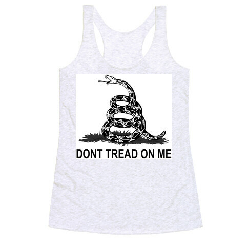 Gadsden Flag Racerback Tank Top