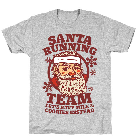 Santa Running Team T-Shirt