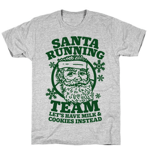 Santa Running Team T-Shirt