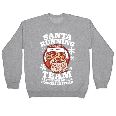 Santa Running Team Pullover