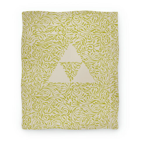 Subtle Triforce Pattern Blanket