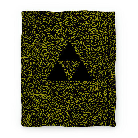 Subtle Triforce Pattern Blanket