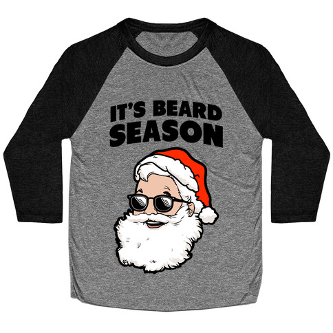 It's Beard Season (Santa) Baseball Tee