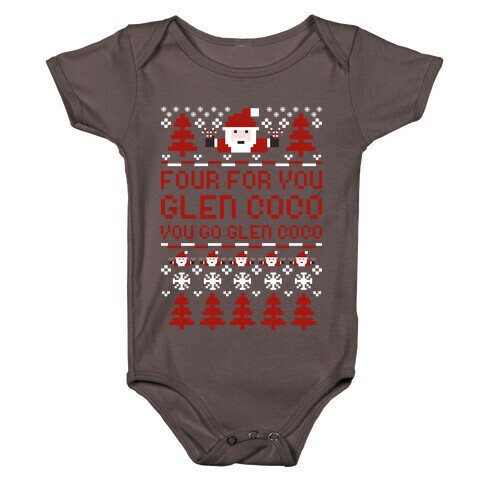 Ugly Sweater Glen Coco Baby One-Piece