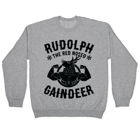 Rudolph The Red Nosed Gaindeer Pullover