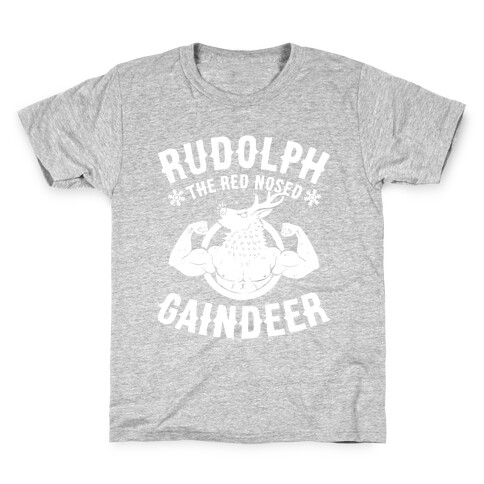 Rudolph The Red Nosed Gaindeer Kids T-Shirt