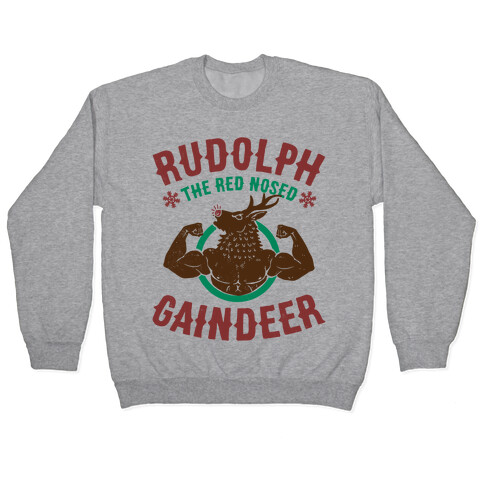 Rudolph The Red Nosed Gaindeer Pullover