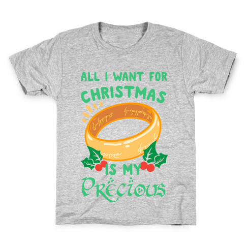 All I Want For Christmas is My Precious Kids T-Shirt