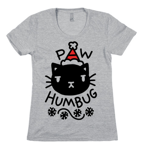 Paw Humbug Cat Womens T-Shirt