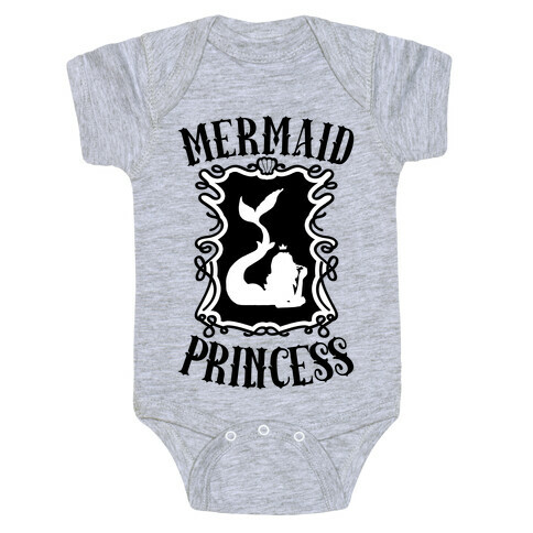 Mermaid Princess Baby One-Piece