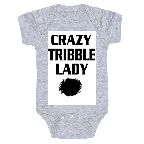 Crazy Tribble Lady Baby One-Piece