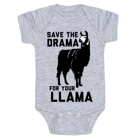 Save the Drama for Your Llama Baby One-Piece
