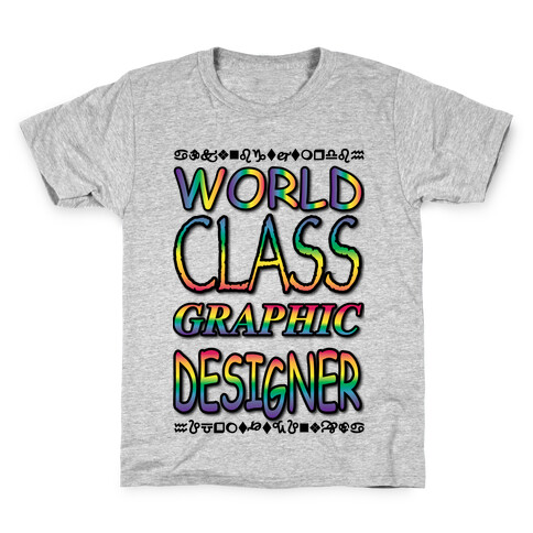 World Class Designer Kids T-Shirt