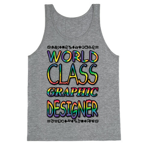 World Class Designer Tank Top