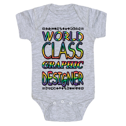 World Class Designer Baby One-Piece