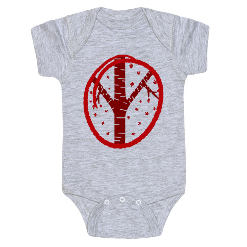 Red Tree Baby One-Piece
