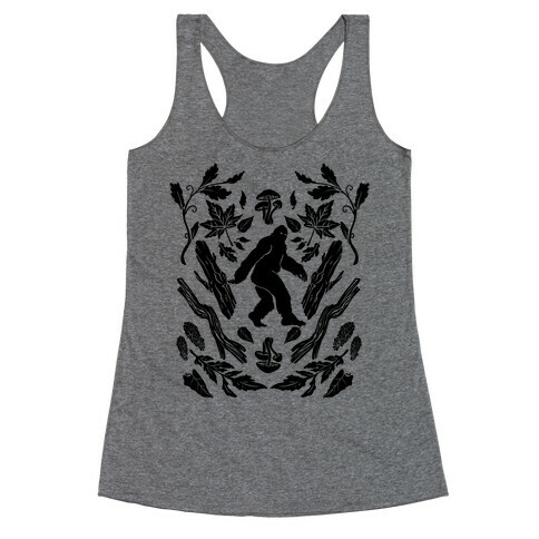 Sasquatch Sighting Racerback Tank Top