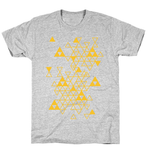 Geometric Triforce Pattern T-Shirt