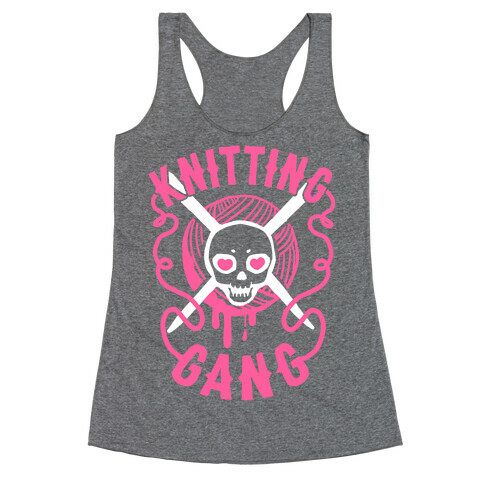 Knitting Gang Racerback Tank Top