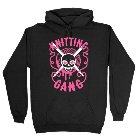 Knitting Gang Hooded Sweatshirt