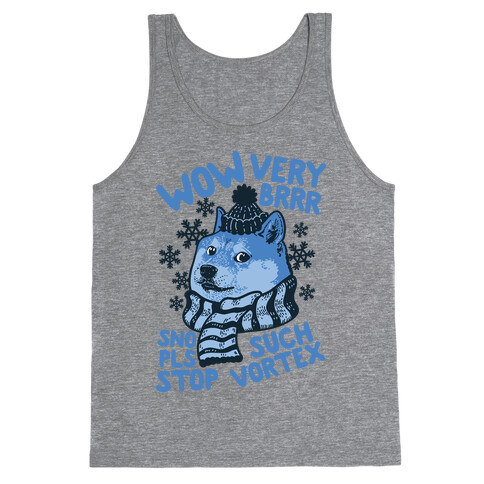 Winter Doge Tank Top