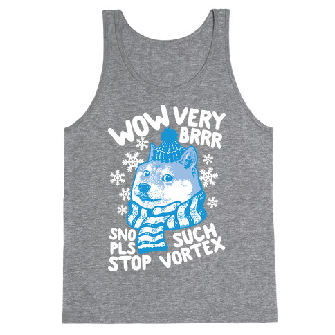 Winter Doge Tank Top