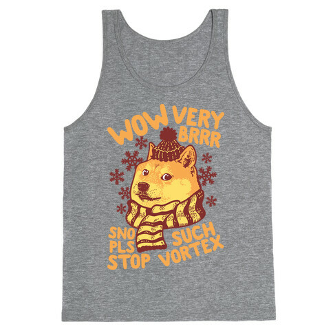 Winter Doge Tank Top