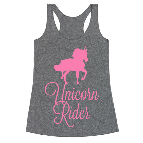 Unicorn Rider Racerback Tank Top