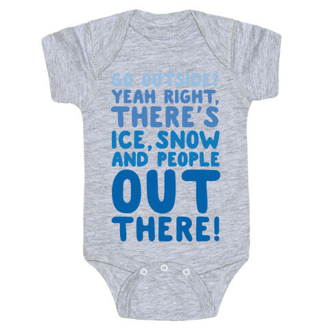 Winter Introvert Baby One-Piece