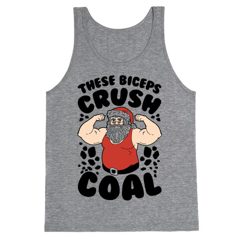 These Biceps Crush Coal Tank Top