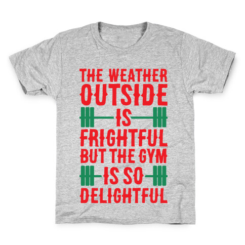 The Gym Is So Delightful Kids T-Shirt