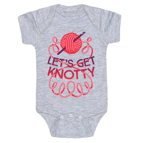 Let's Get Knotty (Crochet) Baby One-Piece