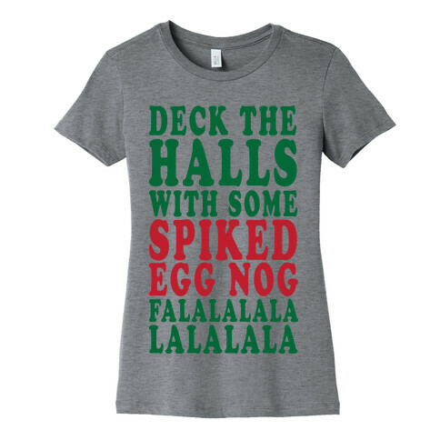 Deck The Halls (Party Tank) Womens T-Shirt