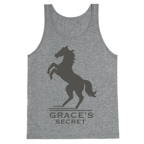 Grace's Secret Faux Fashion Logo Tank Top