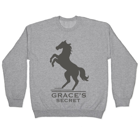 Grace's Secret Faux Fashion Logo Pullover