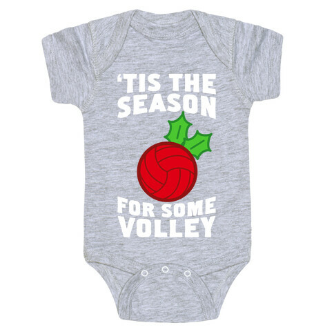 Tis The Season For Some Volley Baby One-Piece