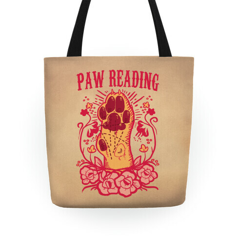Paw Reading Tote