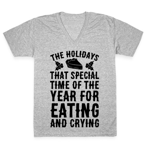 The Holidays That Special Time Of The Year V-Neck Tee Shirt
