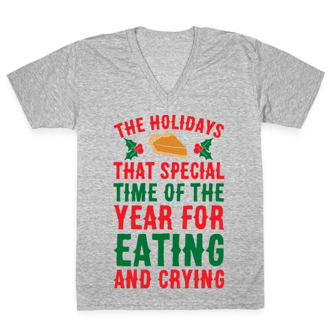 The Holidays That Special Time Of The Year V-Neck Tee Shirt