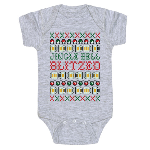 Jingle Bell Blitzed Baby One-Piece