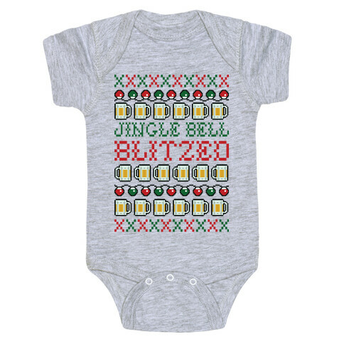 Jingle Bell Blitzed Baby One-Piece