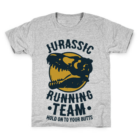 Jurassic Running Team Kids T-Shirt