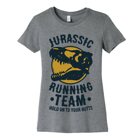 Jurassic Running Team Womens T-Shirt